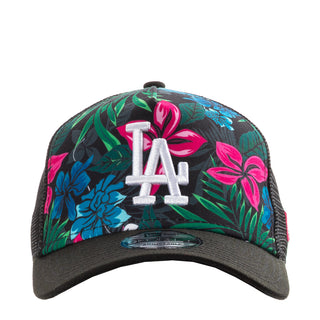 Dodgers Hibiscus Floral Trucker 940