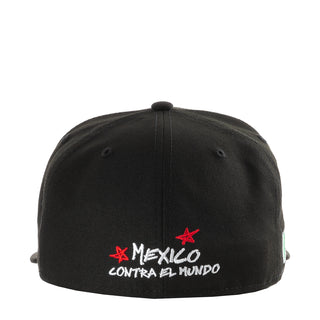Mexico "M" Flaming Soccer Ball Side Patch 5950