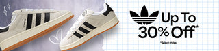 Adidas 30% Off Banner