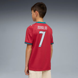 Portugal 26/27 Ronaldo Replica Home Jersey - Youth