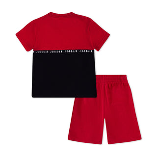 Jumpman Blocked Taping Short Set - Kids