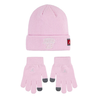 Youth "23" Jersey Beanie & Glove Set