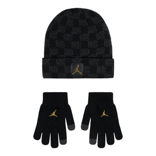 Youth Monogram Beanie & Glove Set