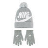 Youth Swoosh Pom Beanie & Glove Set