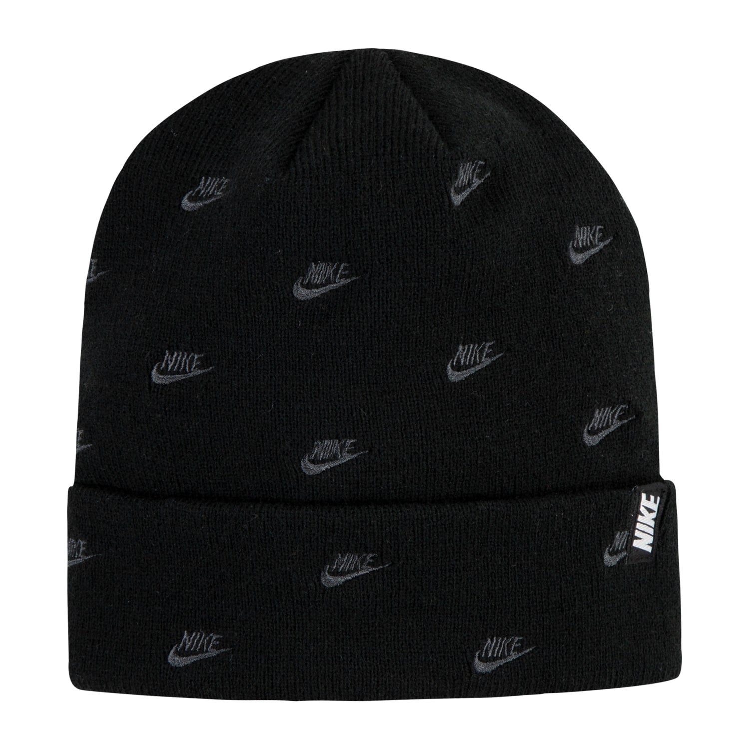 Nike Youth Futura Toss Beanie & Glove Set | Black | ShopWSS