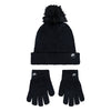 Youth Plush Pom Beanie & Glove Set
