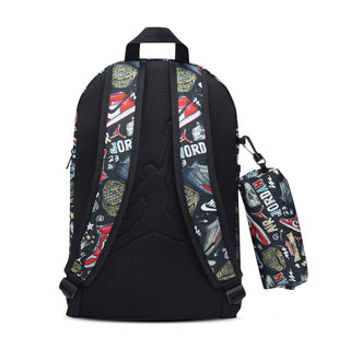 2PC Air Raid Backpack W/ Pencil Case