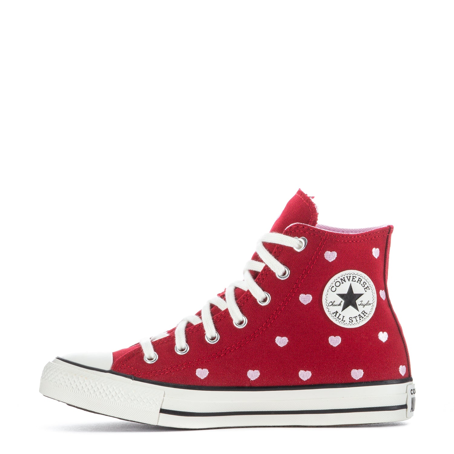 Converse Chuck Taylor All Star Valentine's Day Canvas For Kids in Red