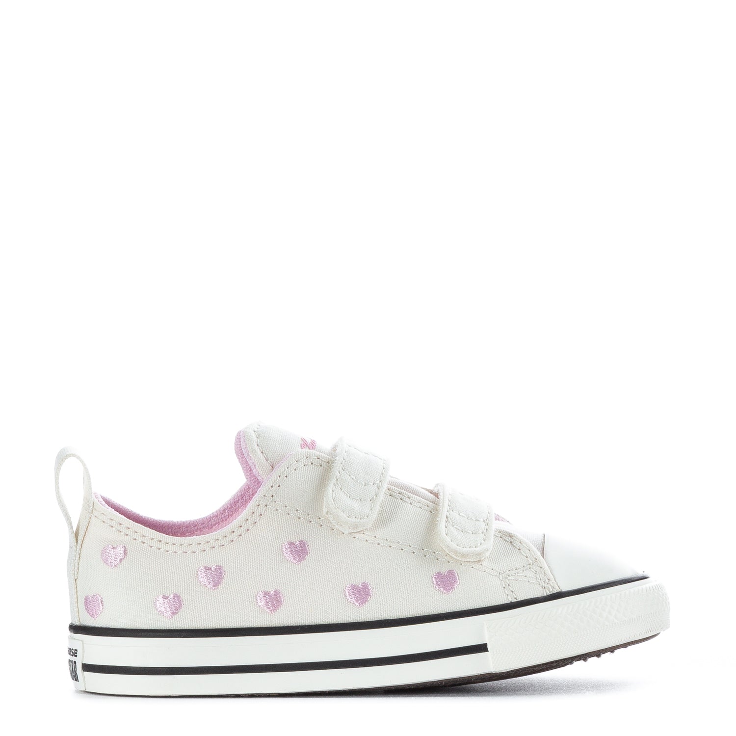 Converse Chuck Taylor All Star 2V | Toddler | (Hearts)/White/Pink