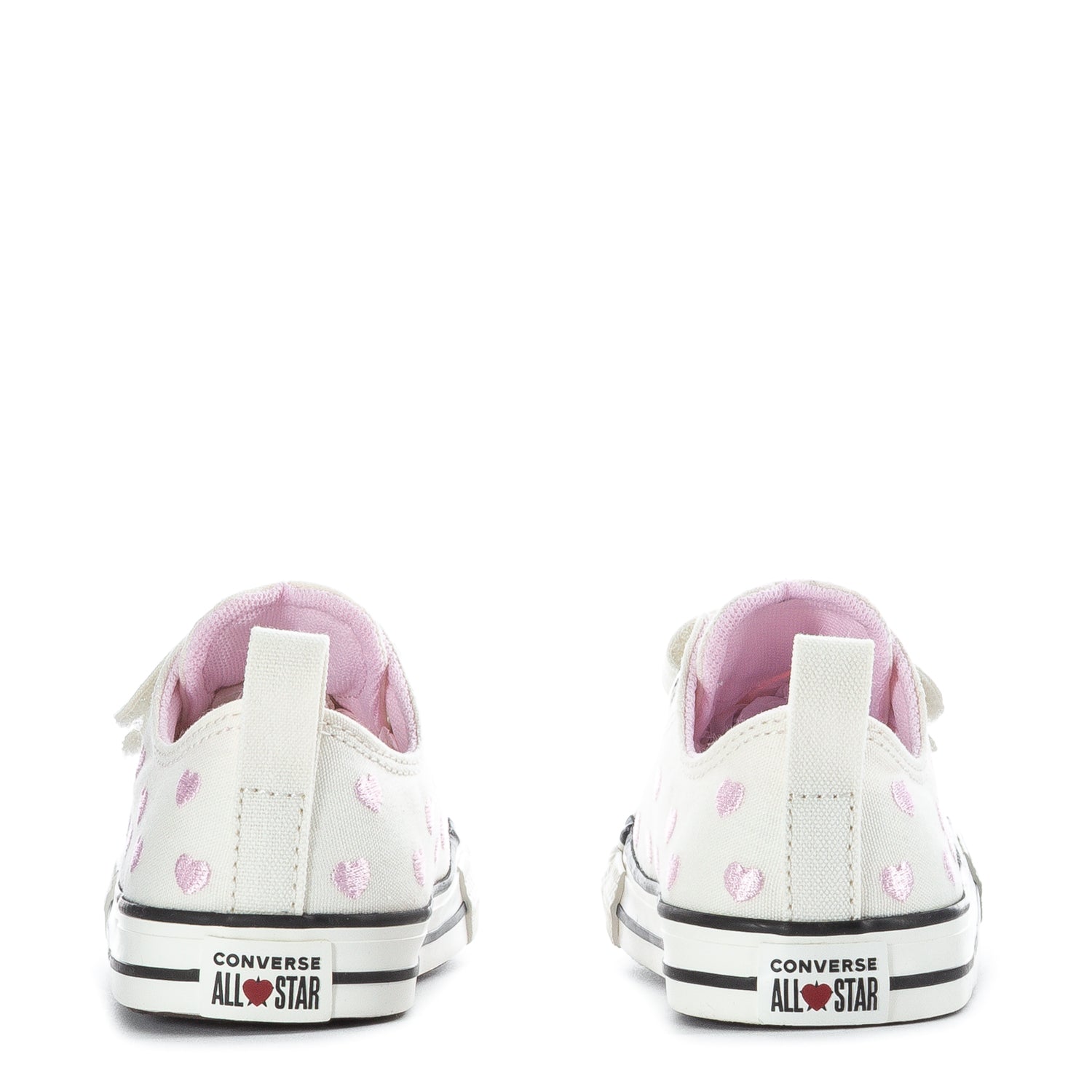 Converse Chuck Taylor All Star 2V | Toddler | (Hearts)/White/Pink