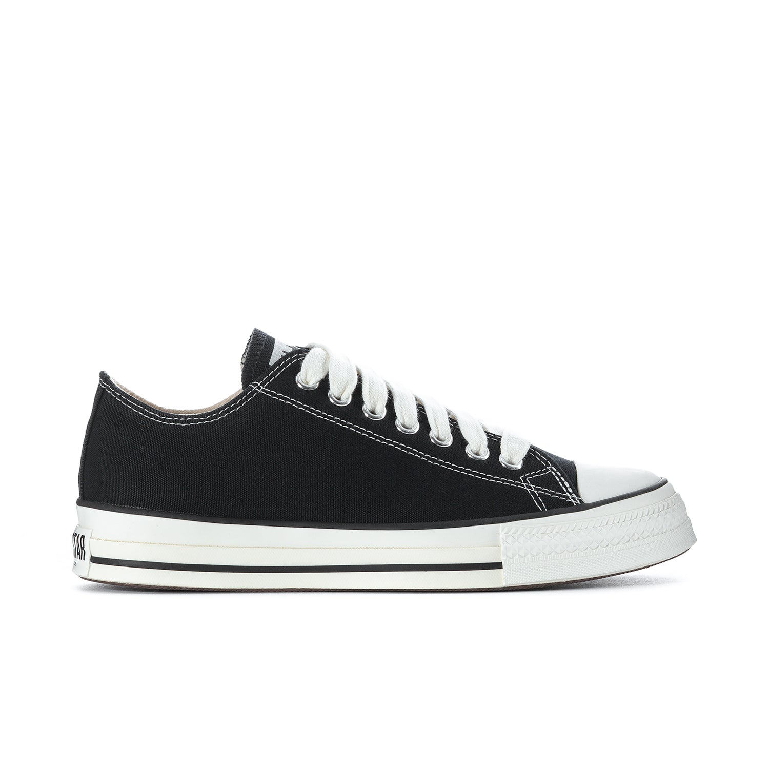 Converse Throwback Ox | Men's | Black/Vintage White/Black | ShopWSS