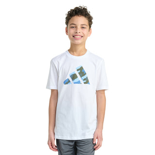 Halftone Camo Logo Tee - Youth