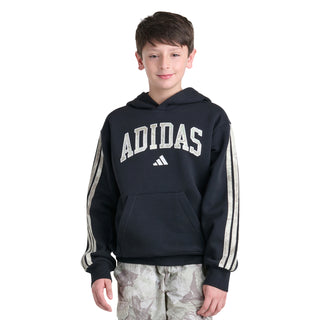 Rock Camo Infill 3-Stripe Hoody - Youth