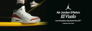 Retro 3 El Vuelo Release Banner Sept 20th