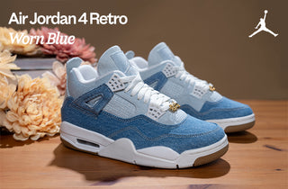 Retro 4 ' Worn Blue' Banner