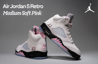 Air Jordan Retro 5 Medium Soft Pink WSS