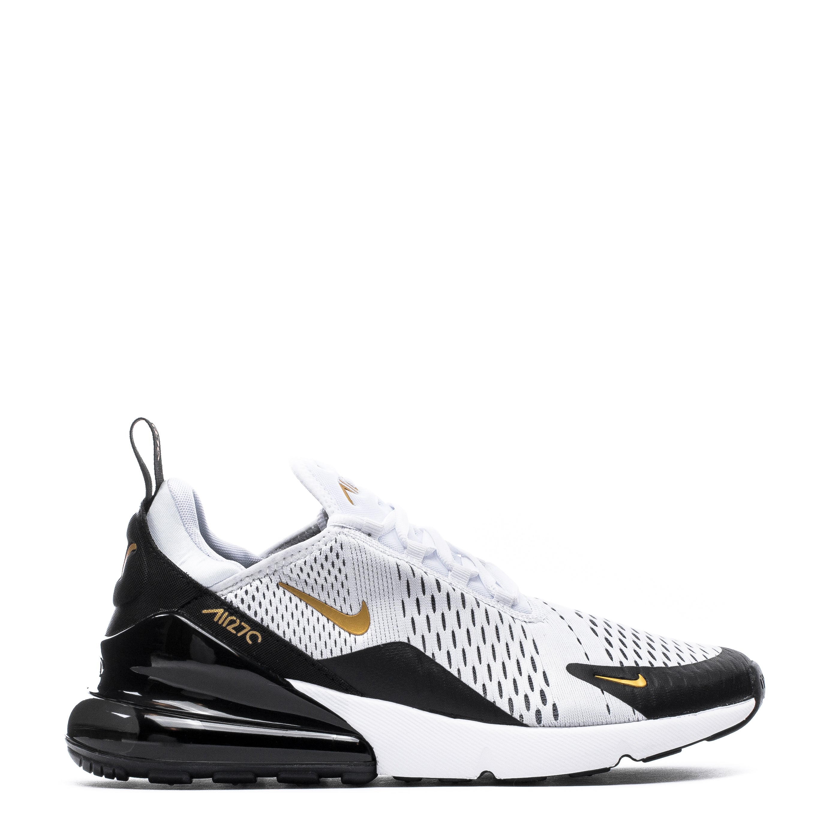 Metallic Gold Air Max 270 Black And Gold Nike Footwear Black Gold
