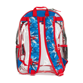 2 PC Spiderman Clear Backpack Lunch Set