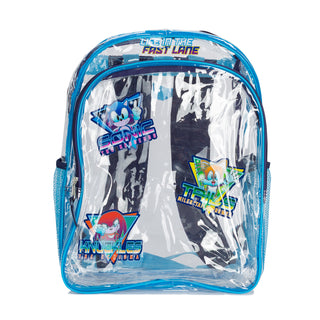 Clear Sonic The Hedgehog Backpack
