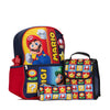 5 PC Mario and Luigi Backpack Lunch Set
