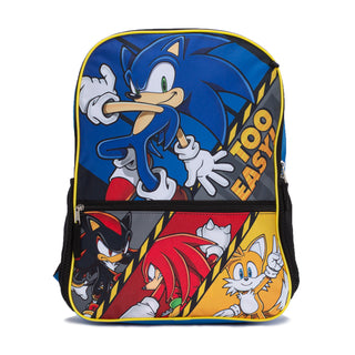 5 PC Sonic Backpack Lunch Set