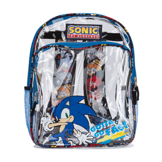 Clear Sonic the Hedgehog Backpack