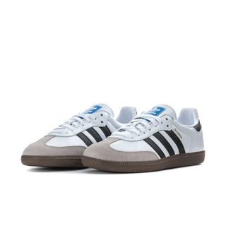 Adidas Samba OG | Men's | White/Black/Granite | ShopWSS Adidas Samba OG | Men's | White/Black/Granite | ShopWSS