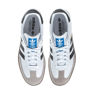 Adidas Samba OG | Men's | White/Black/Granite | ShopWSS Adidas Samba OG | Men's | White/Black/Granite | ShopWSS