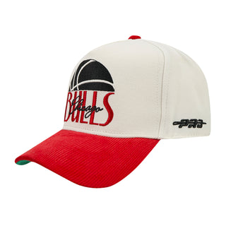 Bulls Original Players Wool Blend Pro Pinch Strapback