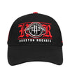 Rockets Loyalty Triple Front Pinch Front Snapback