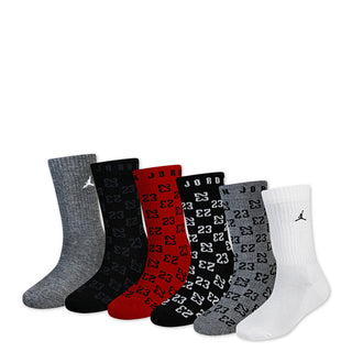 6 Pack Medium Essential Monogram Crew