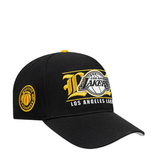 Lakers Loyalty Triple Front Pinch Front Snapback