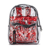 2 PC Clear Spiderman Backpack Pouch Set