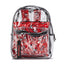 2 PC Clear Spiderman Backpack Pouch Set