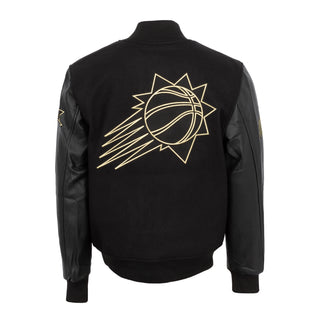 Suns Black Gold Varsity Jacket - Mens