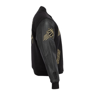 Suns Black Gold Varsity Jacket - Mens