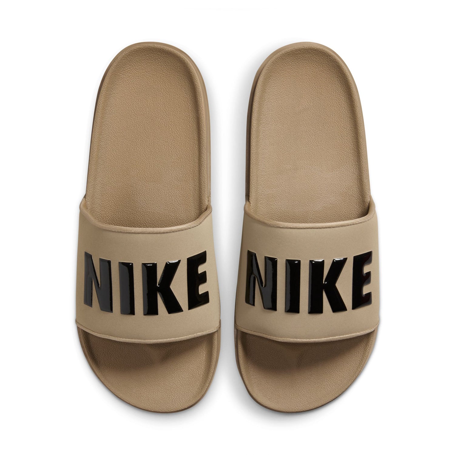 brown nike backpack with white and gold nike symbol Nike Offcourt | Men's | Khaki/Black/Black