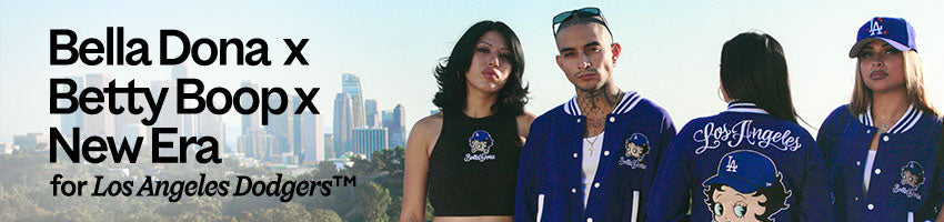 Bella Dona x Betty Boop x New Era x Los Angeles Dodgers