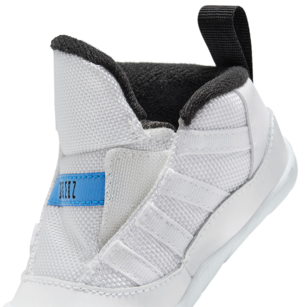Jordan 11 Retro Crib Bootie TD Legend Blue Shoes White
