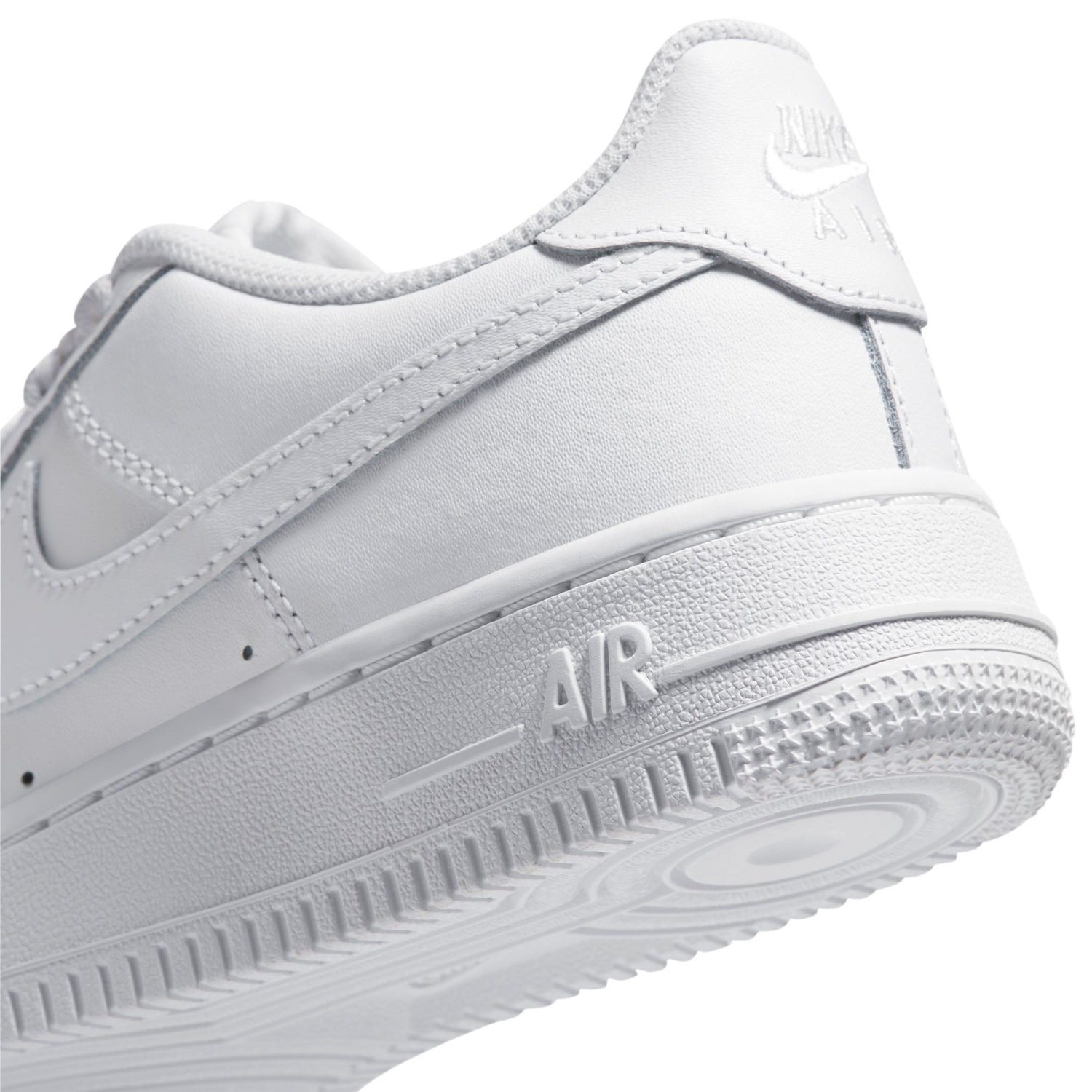 Nike Air Force 1 Low | Youth | White/White/White | ShopWSS