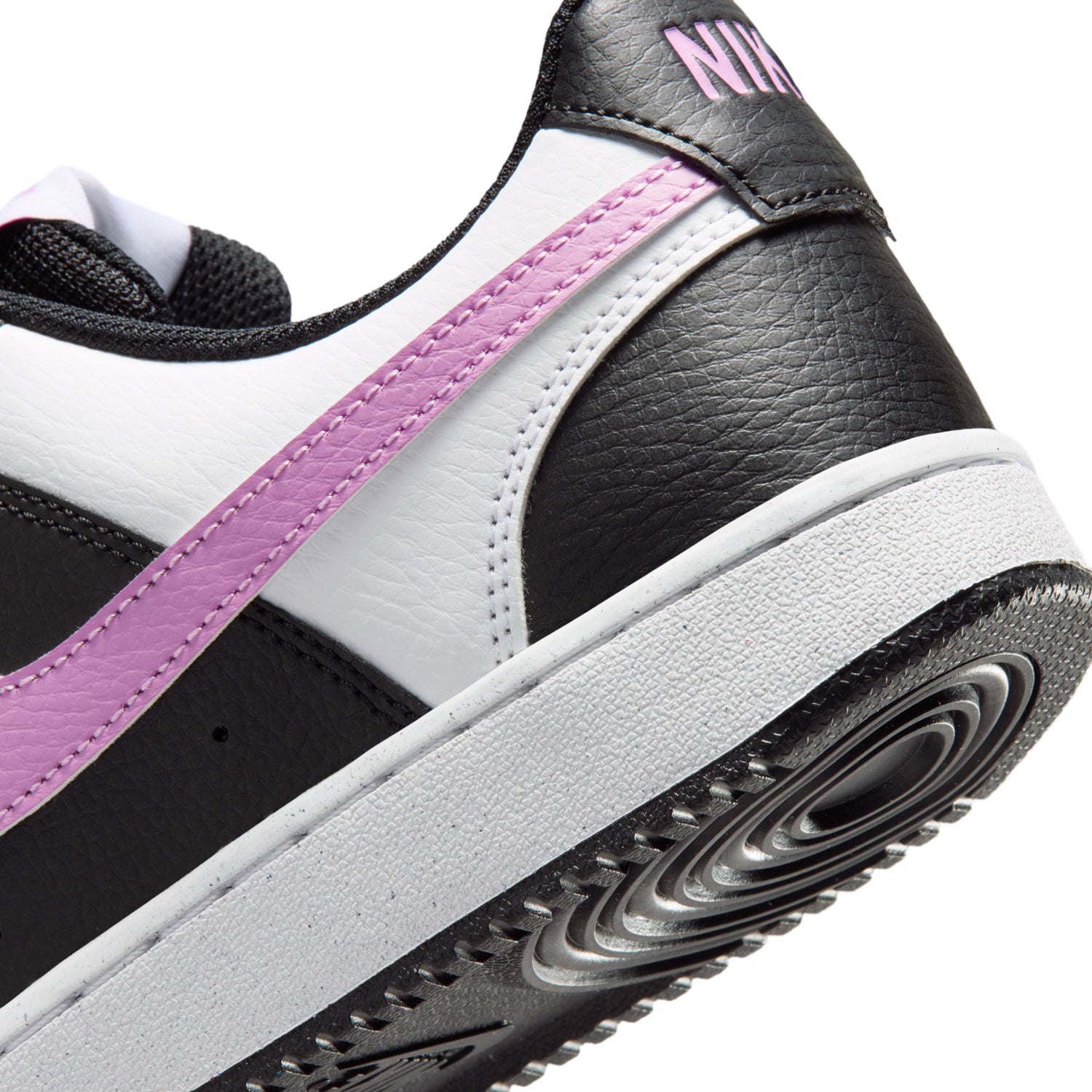 Nike Court Vision Low Next Nature | Women's | Black/Lt Magenta Nike Court Vision Low Next Nature | Women's | Black/Lt Magenta