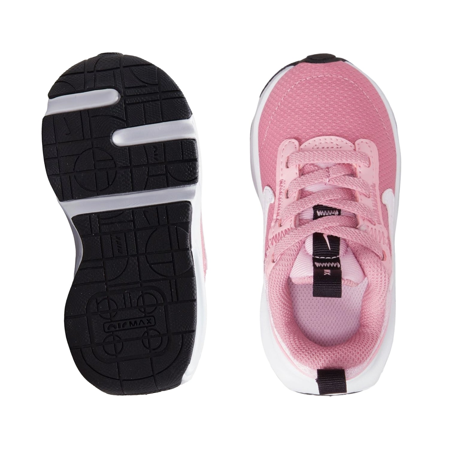 light pink nike air backpack Nike Kids' Air Max INTRLK Lite Sneaker Toddler Shoes (Pink/White)