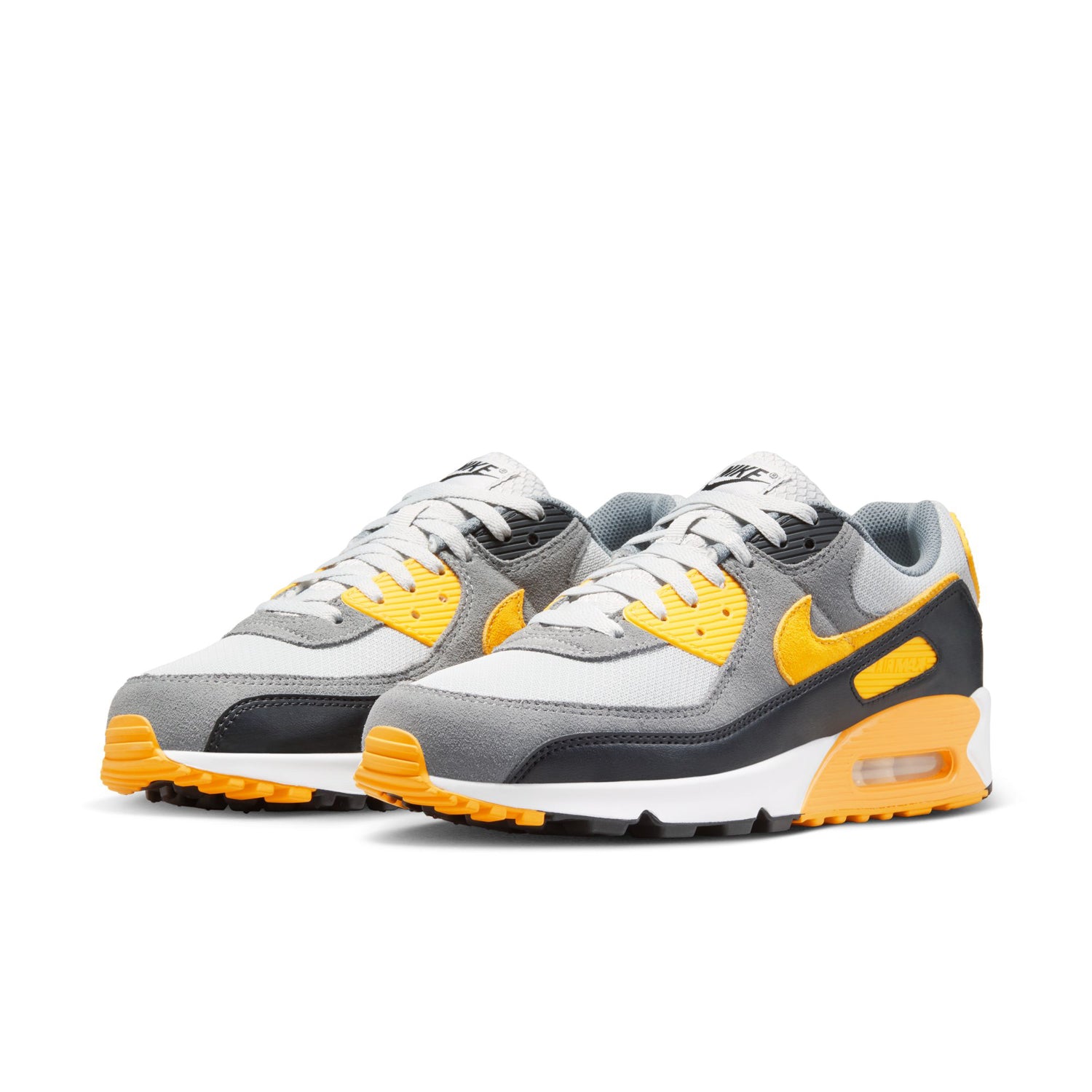 Nike Air Max シューズ グレー/イエロー Nike Air Max 90 | Men's | Grey Fog/Pollen/Smoke Grey/Black | ShopWSS