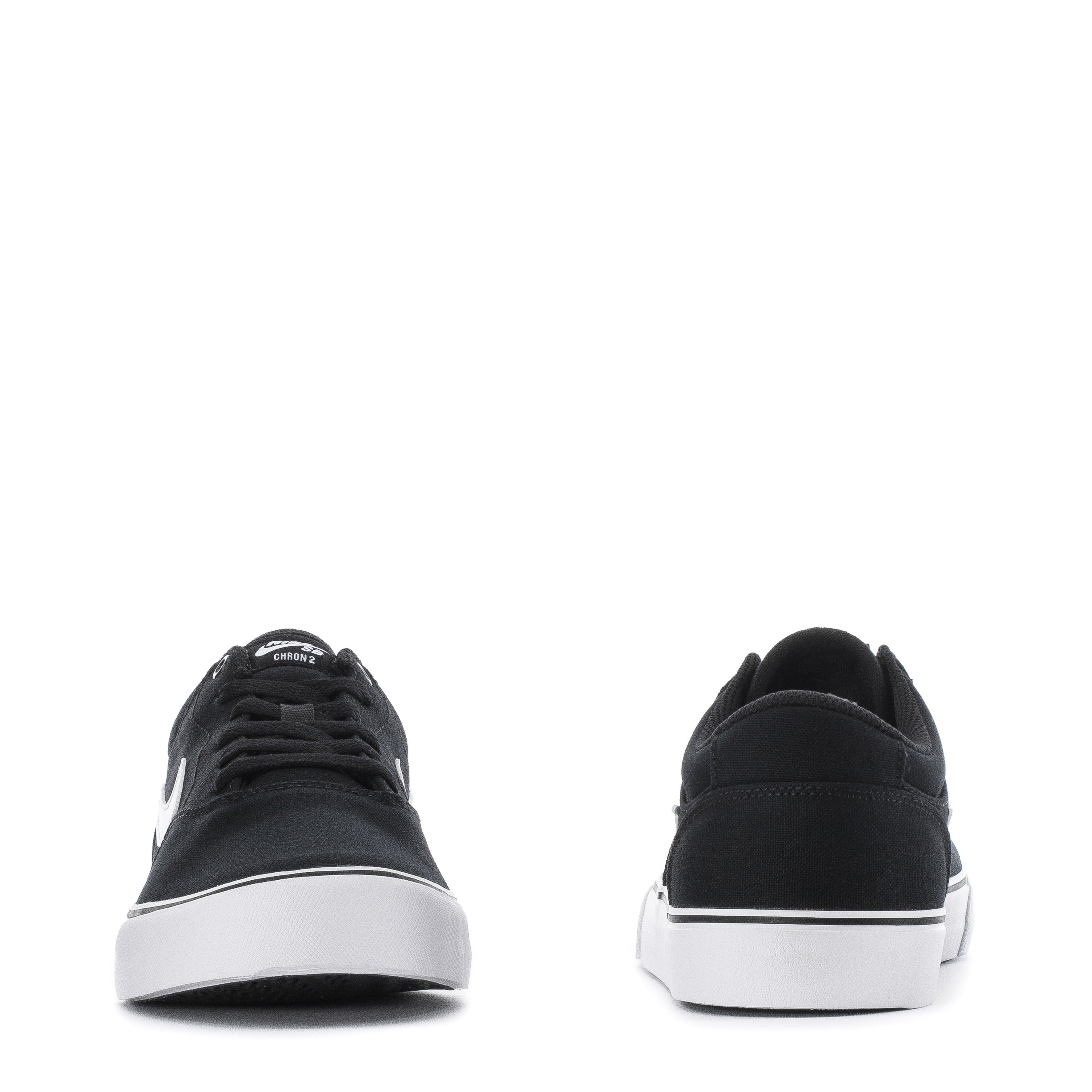 Nike Chron 2 Canvas SB Black White