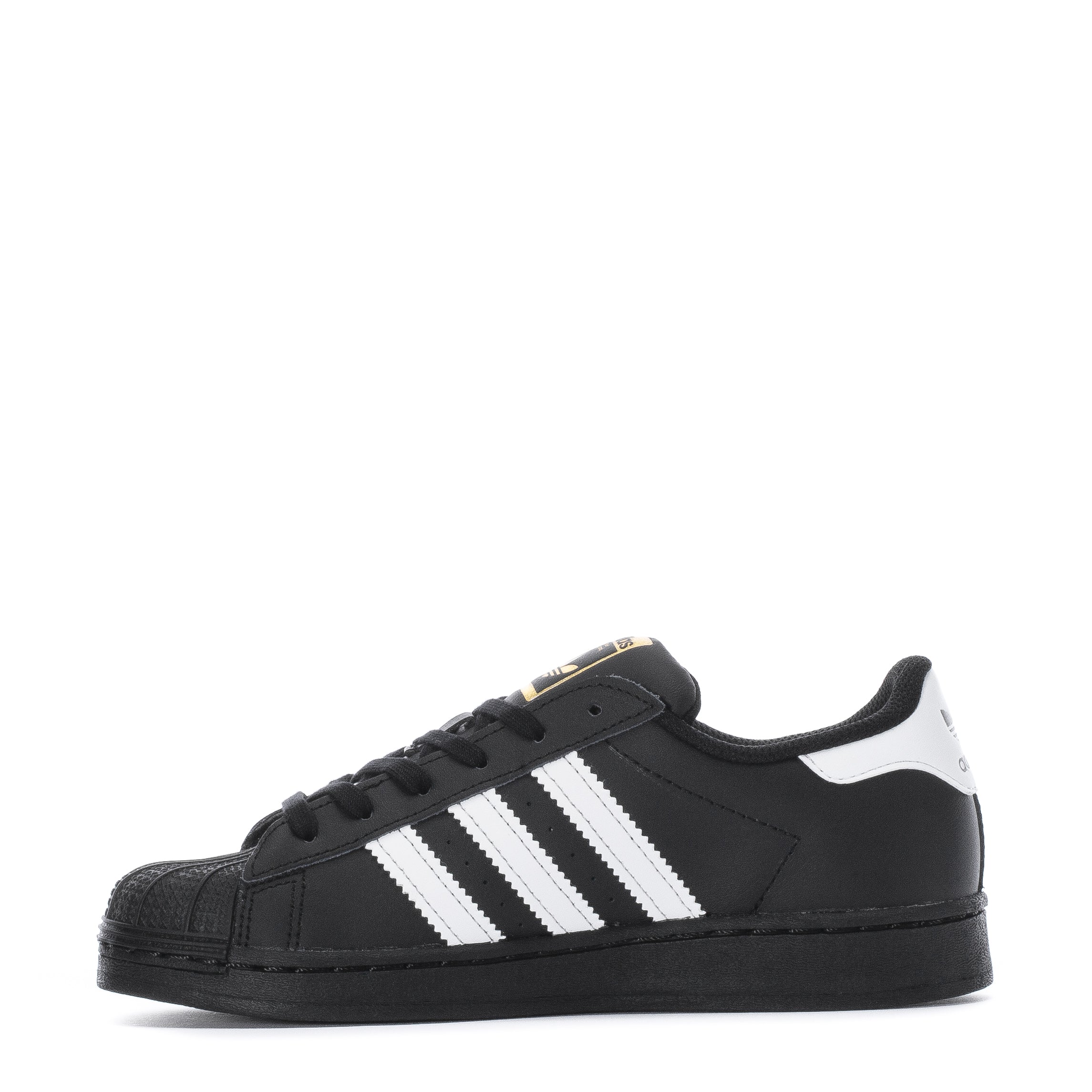 Adidas Little Kids Originals Superstar Casual Shoes in Black Black Size 13.0 Leather