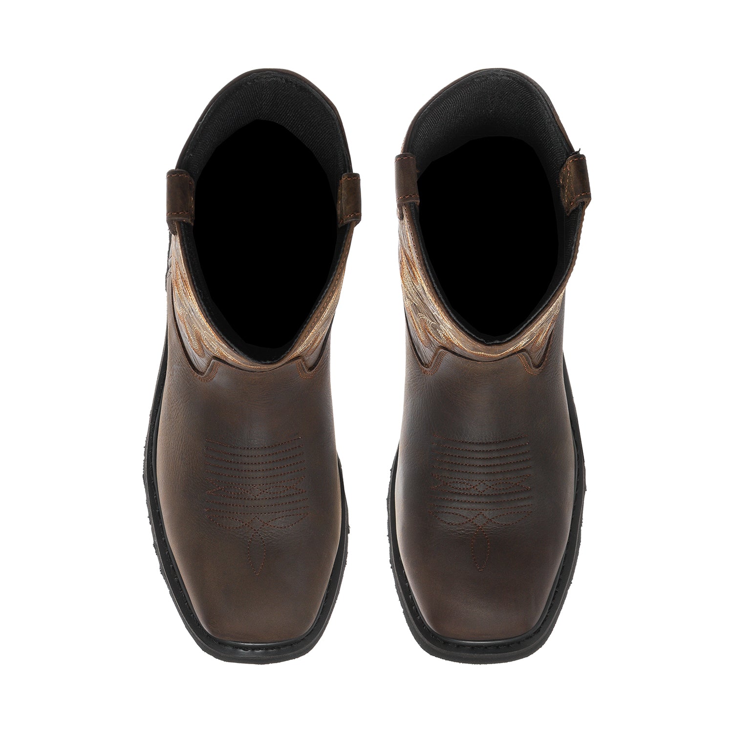 Eurostar Tuffy Square Steel Toe Men's Shoes in Dark Brown Size 08.0