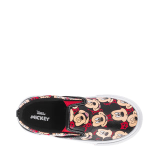 Mickey Double Gore Slip On - Toddler