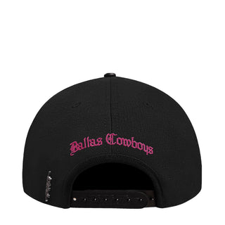 Cowboys Stained Glass Wool Blend Pro Six Snapback