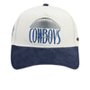 Cowboys Original Players Wool Blend Pro Pinch Strapback