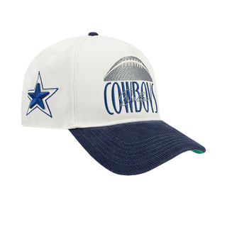 Cowboys Original Players Wool Blend Pro Pinch Strapback